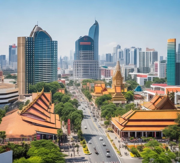 柬埔寨,连接东南亚的现代化城市 柬埔寨,连接东南亚的现代化城市